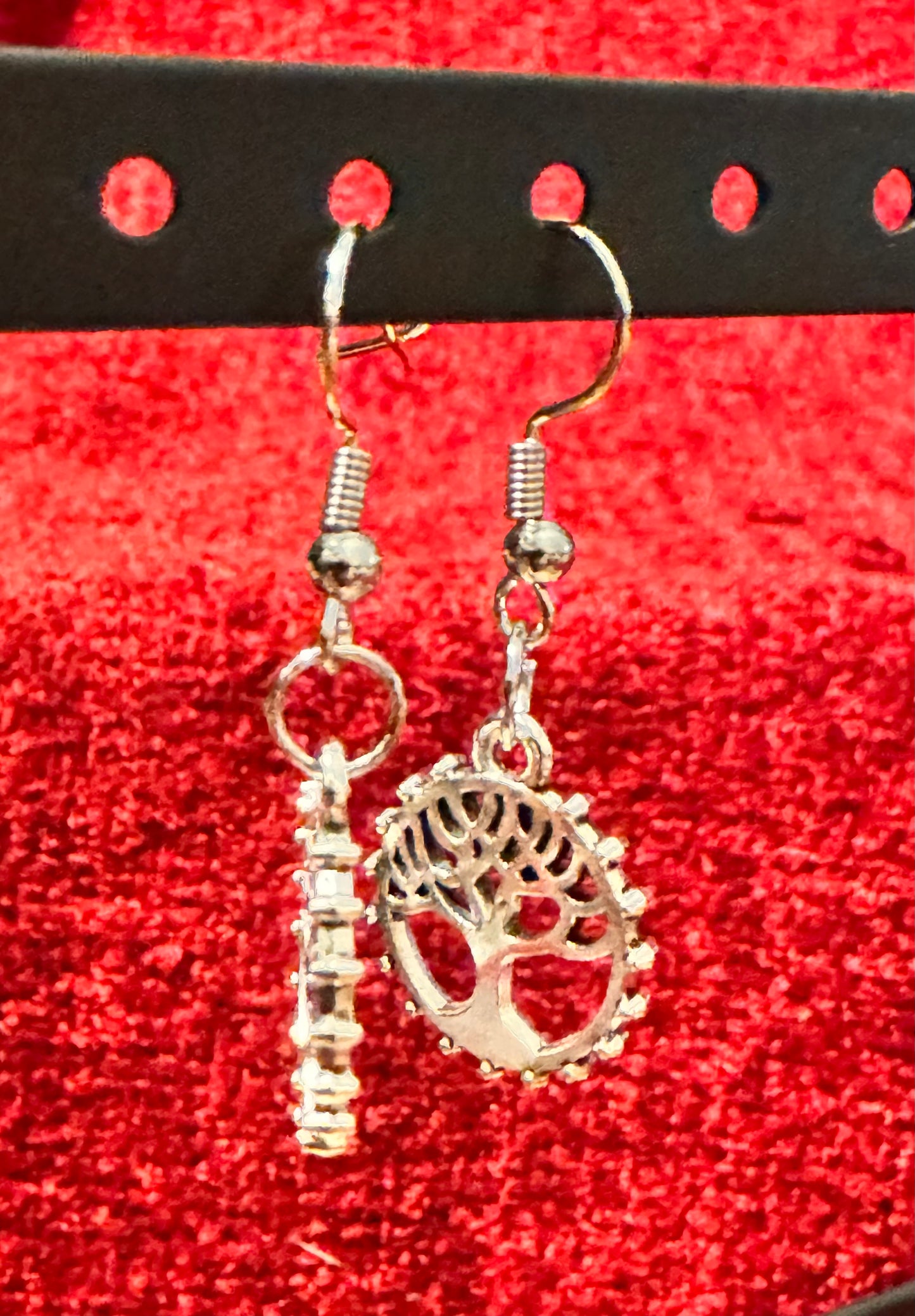 Silver Yggdrasil Earrings